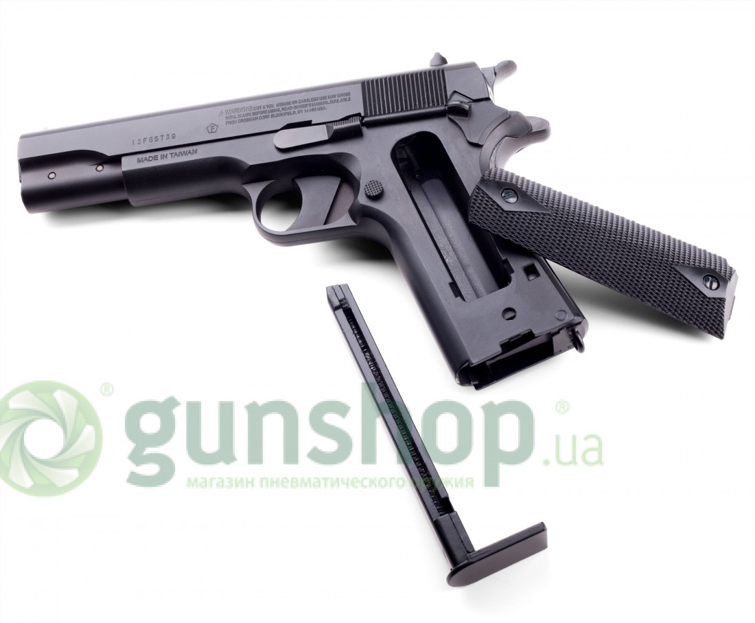 Пневматический пистолет Crosman 1911BB(metal)