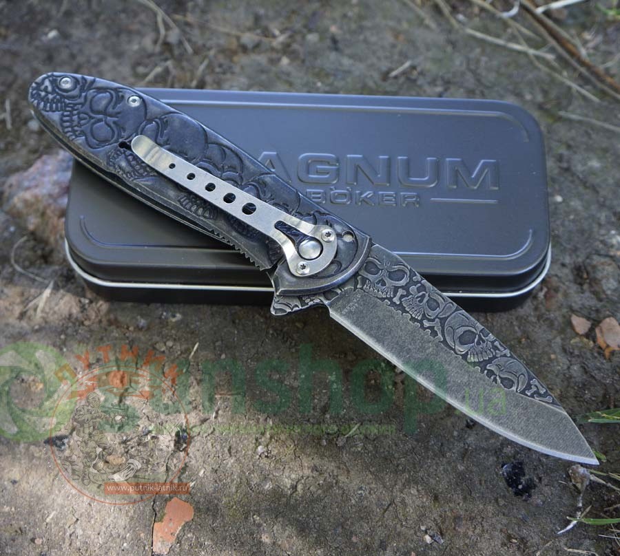 Нож Boker Magnum Dia De Los Muertos