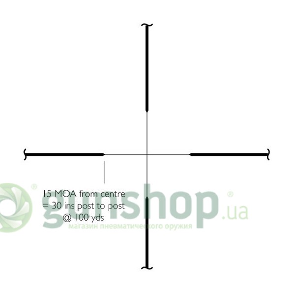 Прицел оптический Hawke Vantage 3-9x50 (MilDot) 