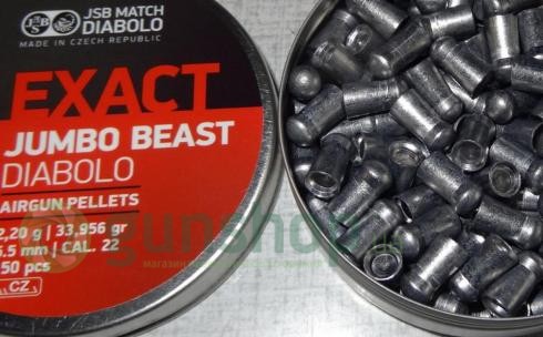 Пули  JSB "Exact Jumbo Beast" кал.5.52 ( 150 шт)