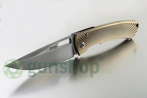 Нож Lionsteel TI.SPINE Gold SHINE Titanium Elmax